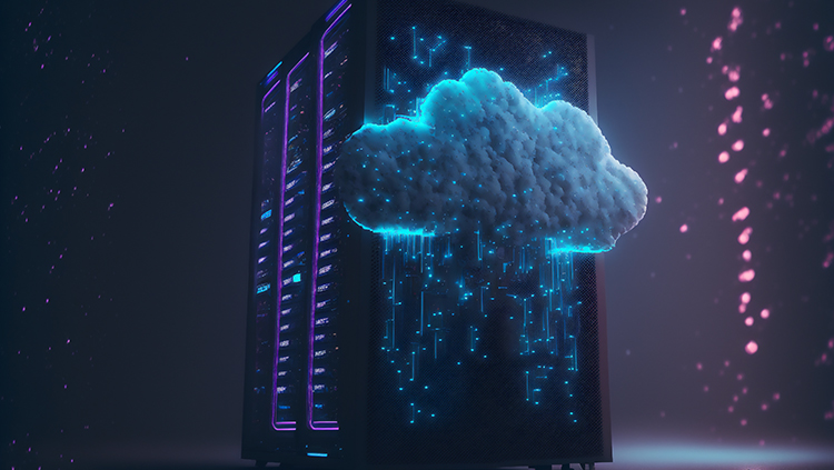 Cloud Led Transformation Graphic